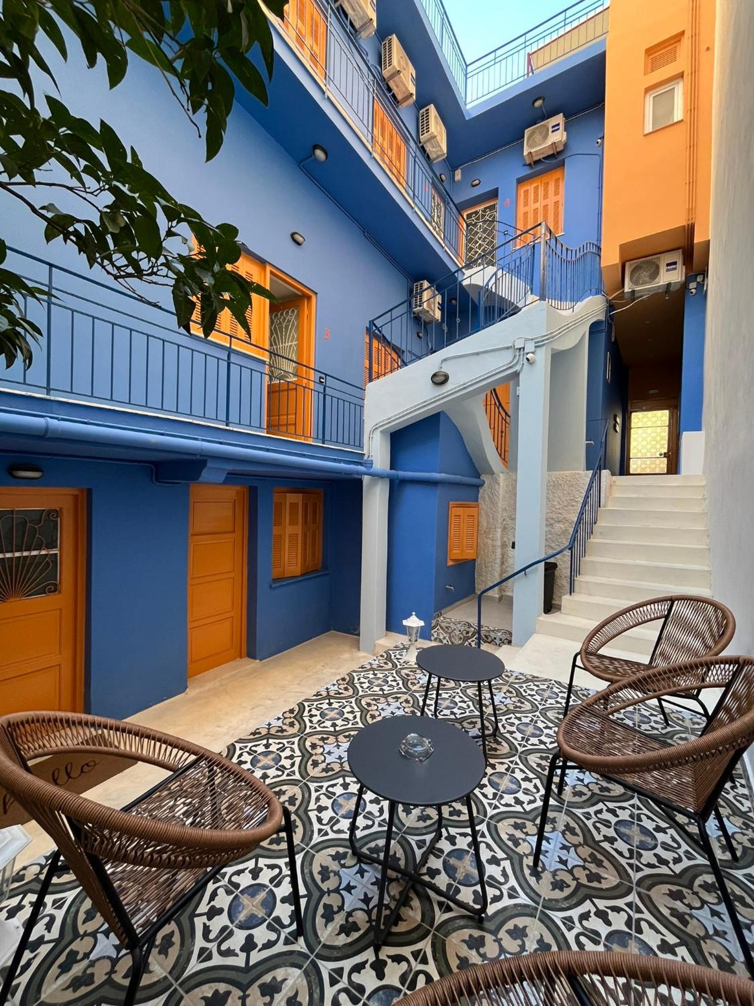 The Blue House Athens Aparthotel Exterior foto