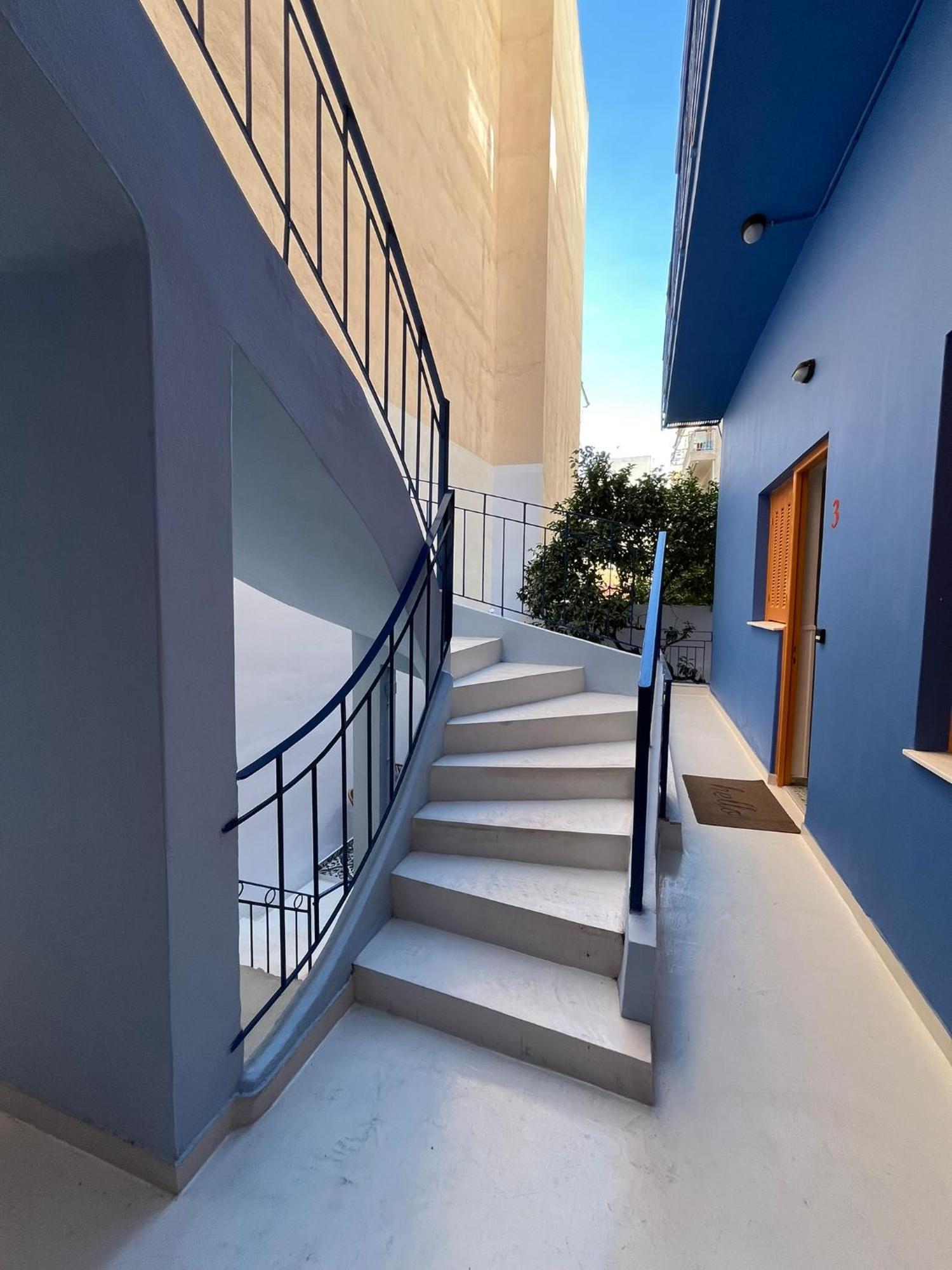 The Blue House Athens Aparthotel Exterior foto