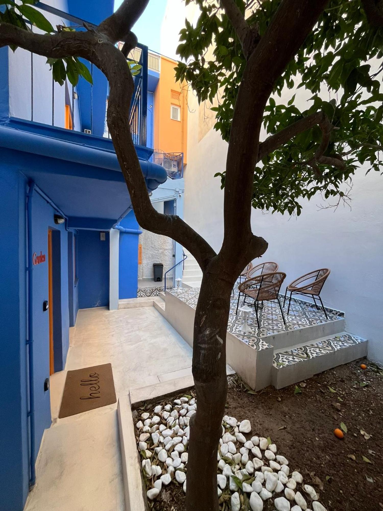 The Blue House Athens Aparthotel Exterior foto